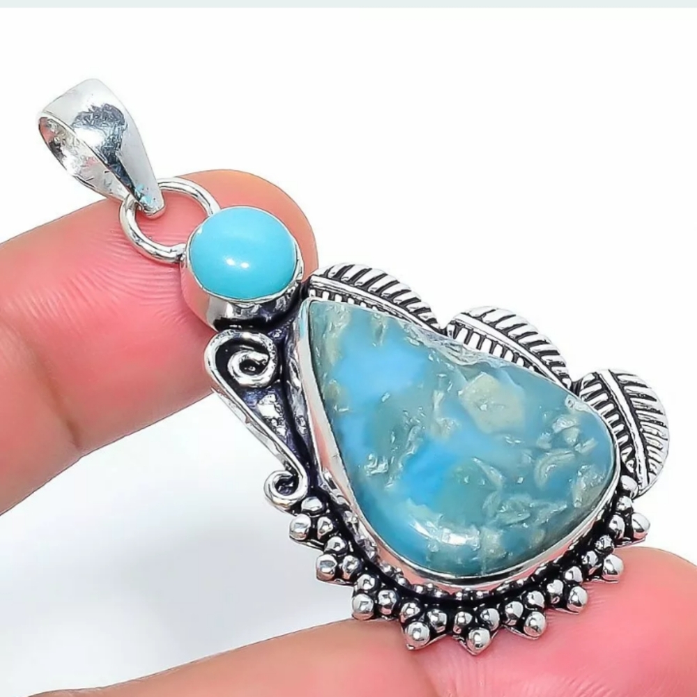 FINAL PRICE DROP! Turquoise Colored Pendant